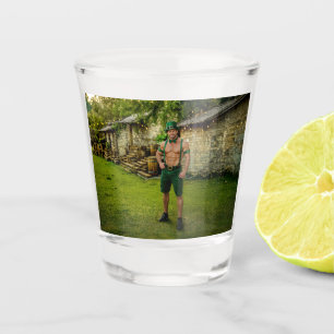SlipperyJoe's St. Patrick's Day festlicher Leprech Schnapsglas