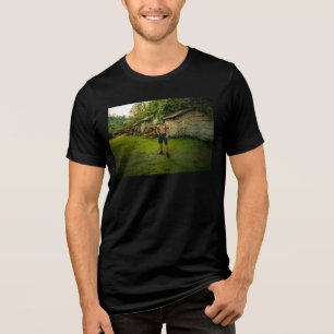 SlipperyJoe's St. Patrick's Day festlicher Leprech Tri-Blend Shirt