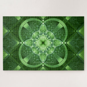 SlipperyJoe's St. Patrick's Day Fractal vortex hol Puzzle