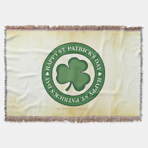 SlipperyJoe's St. Patrick's Day glänzendes dreiblä Decke