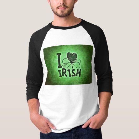 SlipperyJoe's St. Patrick's Day Irish three-leaf c T-Shirt (Vorderseite)