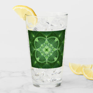 SlipperyJoe's St. Patrick's Day leuchtende vier Bl Glas