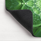 SlipperyJoes St. Patrick's Day leuchtendes vier Bl Mousepad (Ecke)