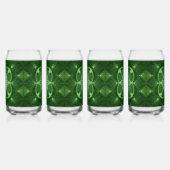 SlipperyJoe's St. Patrick's Day leuchtendes vierbl Dosenglas (Links)