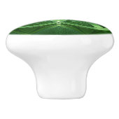 SlipperyJoes St. Patrick's Day leuchtendes Vierbla Keramikknauf (Seitenansicht)