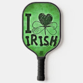 SlipperyJoe's St. Patrick's Day Pickleball Schläger (Rückseite)