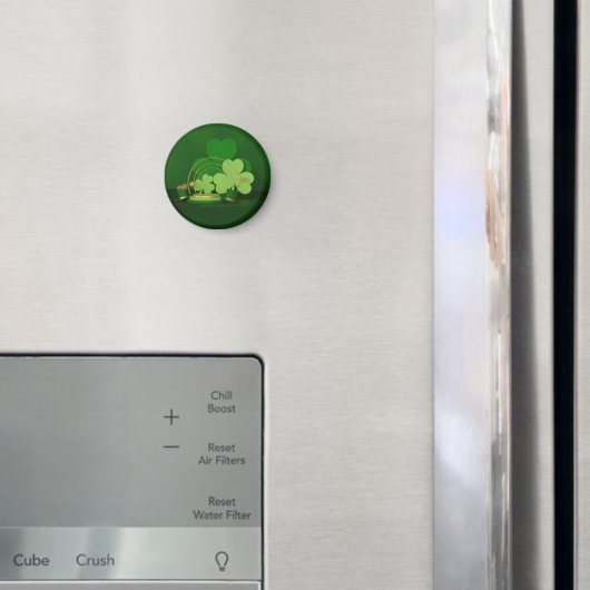 SlipperyJoe's St. Patrick's Day Thema Kobold Magnet (In Situ (Kühlschrank))