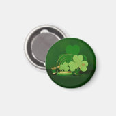 SlipperyJoe's St. Patrick's Day Thema Kobold Magnet (Vorderseite/Rückseite)