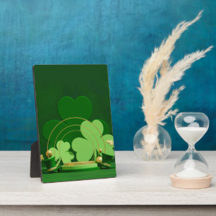 SlipperyJoe's St. Patrick's Day-Themen-Lobold Fotoplatte