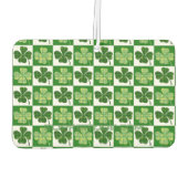 SlipperyJoe's St. Patrick's Day Vierblattklee Autolufterfrischer (Rückseite)