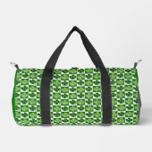 SlipperyJoe's St. Patrick's Day Vierblattklee Duffle Bag (Vorderseite)