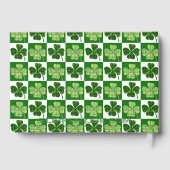 SlipperyJoe's St. Patrick's Day Vierblattklee Gästebuch (Rückseite)