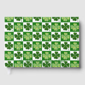 SlipperyJoe's St. Patrick's Day Vierblattklee Gästebuch (Vorderseite)