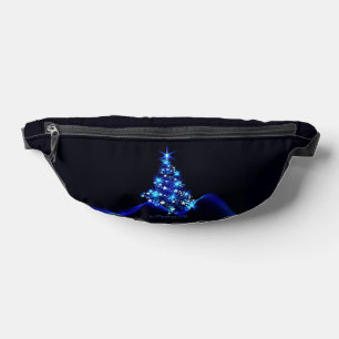 SlipperyJoe's stilisierter leuchtender Weihnachtsb Bauchtasche