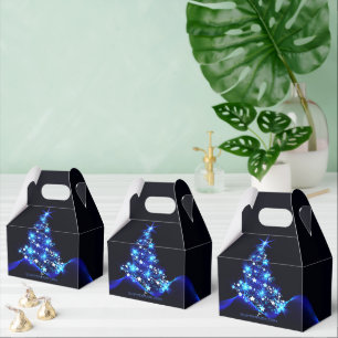 SlipperyJoe's stilisierter leuchtender Weihnachtsb Geschenkschachtel