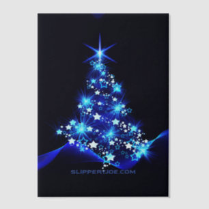SlipperyJoe's stilisierter leuchtender Weihnachtsb Pergament Einladungen
