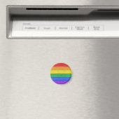 SlipperyJoe's Stolz Fahne Regenbogenfarben aus Hol Magnet (In Situ (Geschirrspüler))