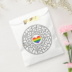 SlipperyJoe's Stolz-Labyrinth-Pfeil-Puzzle labyri Geschenktütchen