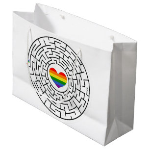 SlipperyJoe's Stolz-Labyrinth-Pfeil-Puzzle labyri Große Geschenktüte