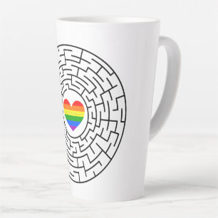 SlipperyJoe's Stolz-Labyrinth-Pfeil-Puzzle labyri Milchtasse