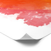 SlipperyJoe's Stolz Spritzer Farben Regenbogenfeie Poster (Ecke)