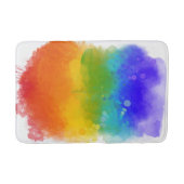 SlipperyJoe's Stolz Spritzer Regenbogenfarben Vibr Badematte (Vorderseite)