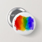 SlipperyJoe's Stolz Spritzer Regenbogenfarben Vibr Button (Vorne & Hinten)