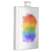 SlipperyJoe's Stolz Spritzer Regenbogenfarben Vibr Flachmann (Rechts)