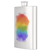 SlipperyJoe's Stolz Spritzer Regenbogenfarben Vibr Flachmann (Links)