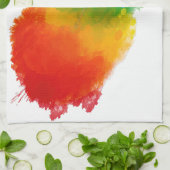 SlipperyJoe's Stolz Spritzer Regenbogenfarben Vibr Geschirrtuch (Gefaltet)