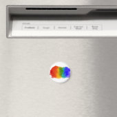 SlipperyJoe's Stolz Spritzer Regenbogenfarben Vibr Magnet (In Situ (Geschirrspüler))
