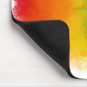 SlipperyJoe's Stolz Spritzer Regenbogenfarben Vibr Mousepad (Ecke)
