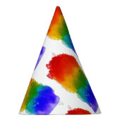 SlipperyJoe's Stolz Spritzer Regenbogenfarben Vibr Partyhütchen (Rechts)