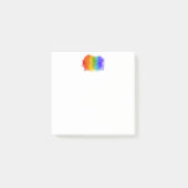 SlipperyJoe's Stolz Spritzer Regenbogenfarben Vibr Post-it Klebezettel (Vorderseite)