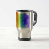 SlipperyJoe's Stolz Spritzer Regenbogenfarben Vibr Reisebecher (VorderseiteRechts)