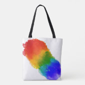 SlipperyJoe's Stolz Spritzer Regenbogenfarben Vibr Tasche (Rückseite)