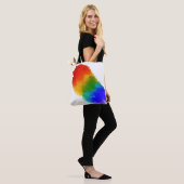 SlipperyJoe's Stolz Spritzer Regenbogenfarben Vibr Tasche (Am Model)