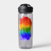 SlipperyJoe's Stolz Spritzer Regenbogenfarben Vibr Trinkflasche (Vorderseite)