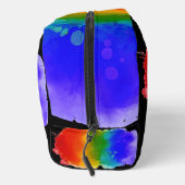 SlipperyJoe's Stolz Spritzer Regenbogenfarben Vibr Waschbeutel (Rechts)