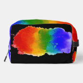 SlipperyJoe's Stolz Spritzer Regenbogenfarben Vibr Waschbeutel (Rückseite)