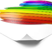 SlipperyJoe's stolze Herzform mehrere Horizonte Fotodruck (Ecke)