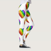 SlipperyJoe's stolze Herzform mehrere Horizonte Leggings (Rechts)