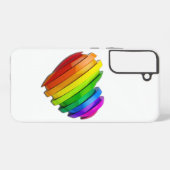 SlipperyJoe's stolze Herzform mehrere Horizonte Samsung Galaxy Hülle (Rückseite (Horizontal))