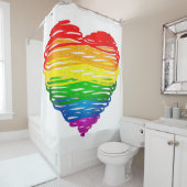 SlipperyJoe's stolze, in der Form eines Knoblauchs Duschvorhang (Beispiel)