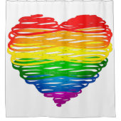 SlipperyJoe's stolze, in der Form eines Knoblauchs Duschvorhang (Vorderseite)