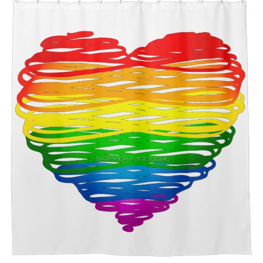 SlipperyJoe's stolze, in der Form eines Knoblauchs Duschvorhang (Vorderseite)