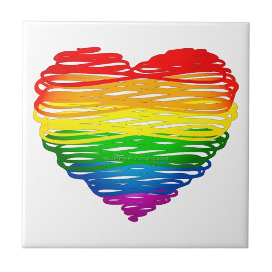 SlipperyJoe's stolze, in der Form eines Knoblauchs Fliese (Vorderseite)