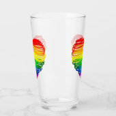 SlipperyJoe's stolze, in der Form eines Knoblauchs Glas (Links)