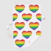 SlipperyJoe's stolze, in der Form eines Knoblauchs Golfhandtuch (Insitu)