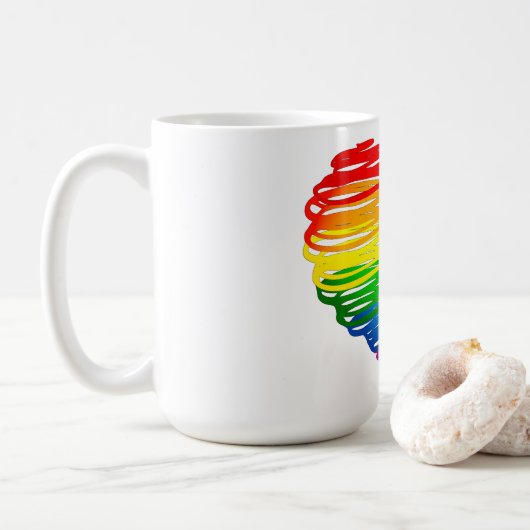 SlipperyJoe's stolze, in der Form eines Knoblauchs Kaffeetasse (Mit Donut)